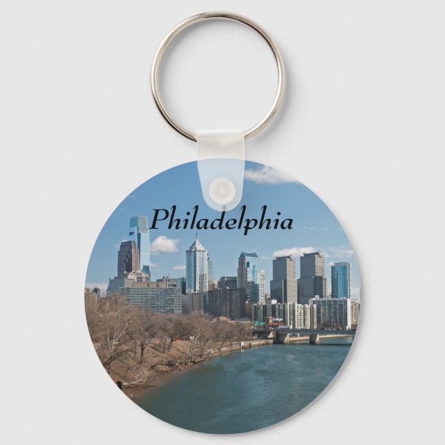 Philly winter keychain (Front)