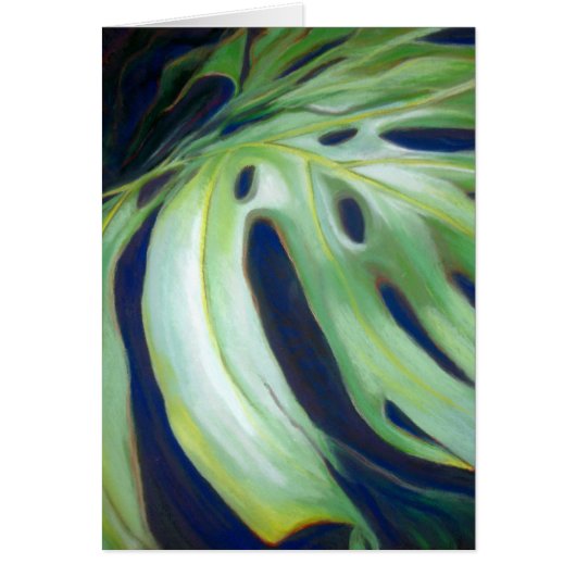 Philodendron Leaf Cards (Front)