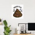 Philosop-fecal Funny Poop Pun Poster | Zazzle
