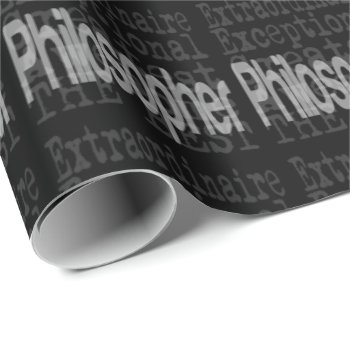 Philosopher Extraordinaire Wrapping Paper by Graphix_Vixon at Zazzle