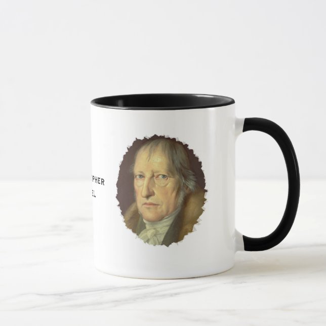 Philosopher Georg Hegel Mug (Right)