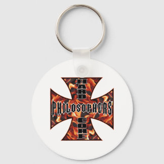 Philosopher Hard Core Keychain