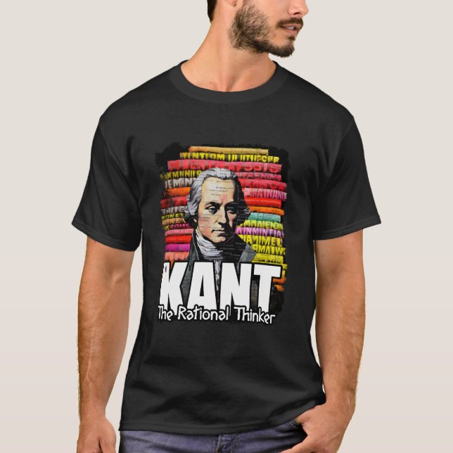 Philosopher Kant T-Shirt (Front)