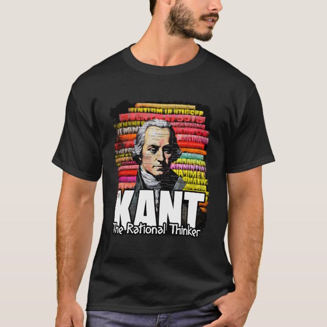 Philosopher Kant T-Shirt (Front)