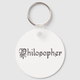 Philosopher Keychain
