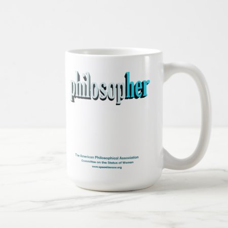 Philosopher Mug Blue
