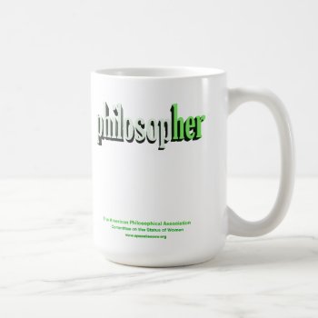 Philosopher Mug Green by APACSW at Zazzle