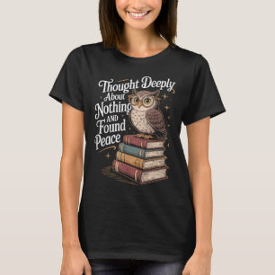 Philosopher Thought Deeply Philosophy Pun Joke Gru T-Shirt