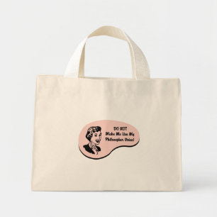 Philosopher Voice Mini Tote Bag