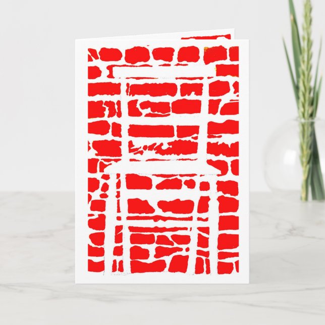 philosophers’ optical illusions greetings card (Front)