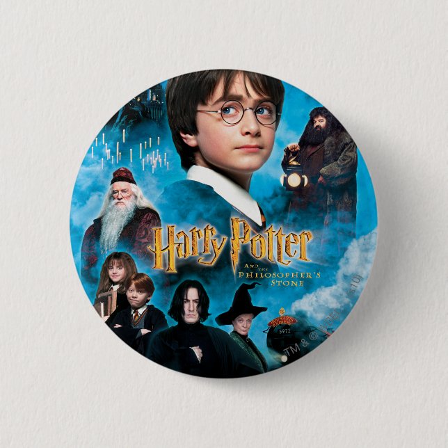 Philosopher's Stone Poster Pinback Button (Front)