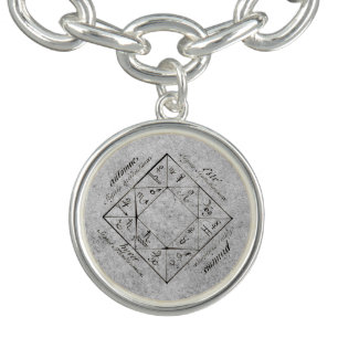 Philosophical Zodiac Charm Bracelet