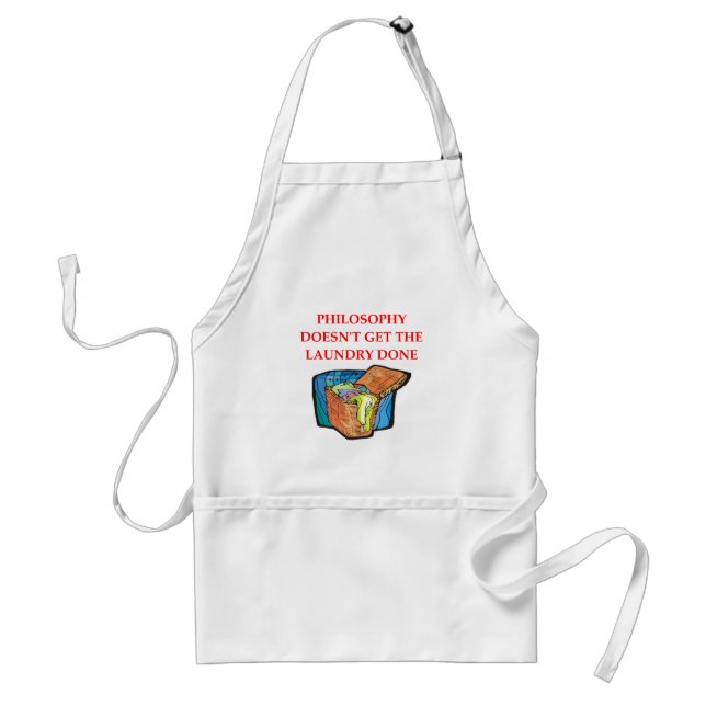 PHILOSOPHY ADULT APRON (Front)