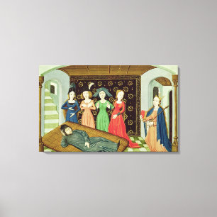 Philosophy and the Muses Canvas Print
