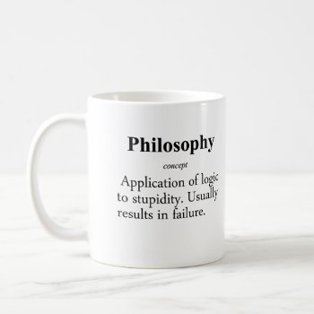 Philosophy Definition Coffee Mug by egogenius at Zazzle