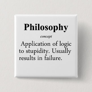 Philosophy Definition Pinback Button