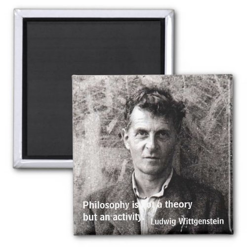 Philosophy is not a theory but an magnet