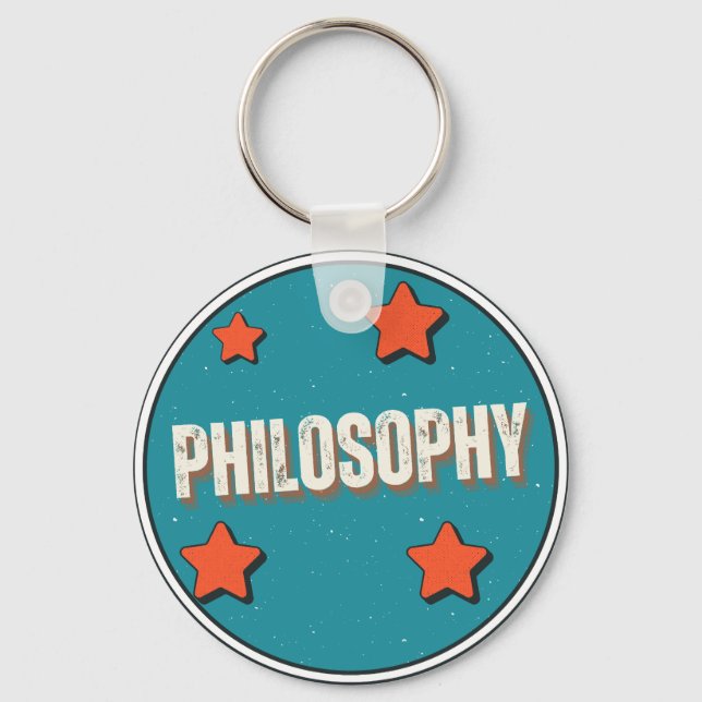 Philosophy Keychain (Front)