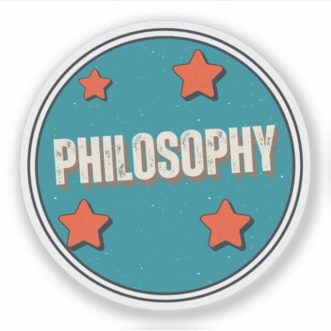 Philosophy Sticker (Front)