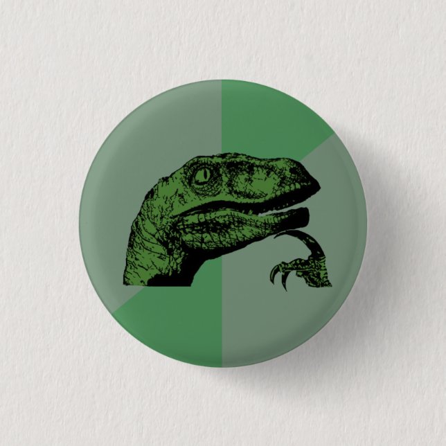 Philosoraptor Button (Front)