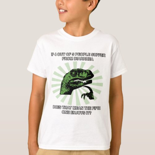 Philosoraptor Diarrhea T_Shirt