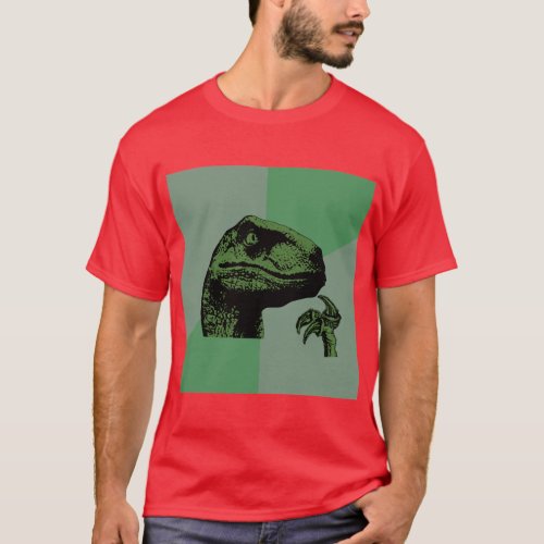 Philosoraptor Dinosaur Advice Animal Meme T_Shirt