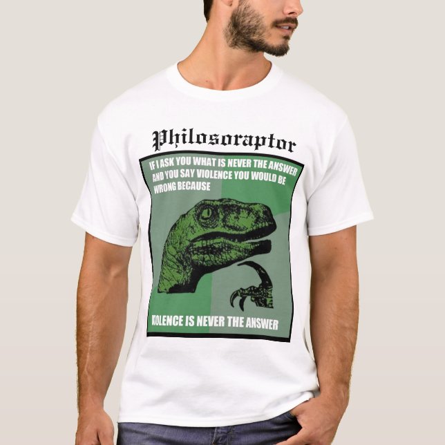 Philosoraptor T-Shirt (Front)