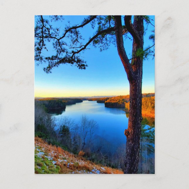 Philpott Lake in Virginia Postcard (Front)