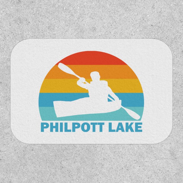 Philpott Lake Virginia Kayak Patch (Front)