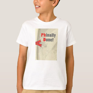Phinally Done Scroll T-Shirt