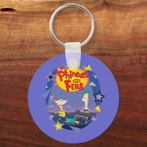 Phineas and Ferb 1 Keychain Zazzle