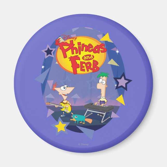 Phineas and Ferb 1 Magnet (Front)
