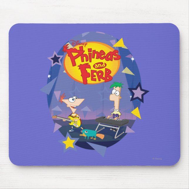 Phineas and Ferb 1 Mouse Pad (Front)