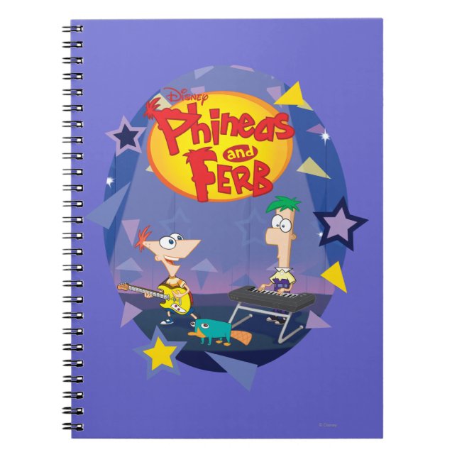 Phineas and Ferb 1 Notebook (Front)