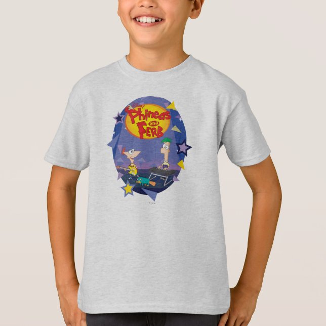 Phineas and Ferb 1 T-Shirt (Front)