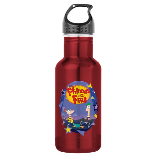 Phineas and Ferb 1 Water Bottle