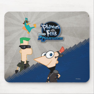 Phineas and Ferb - 2D Mouse Pad