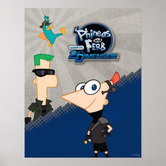 Phineas and Ferb - 2D Poster (Front)
