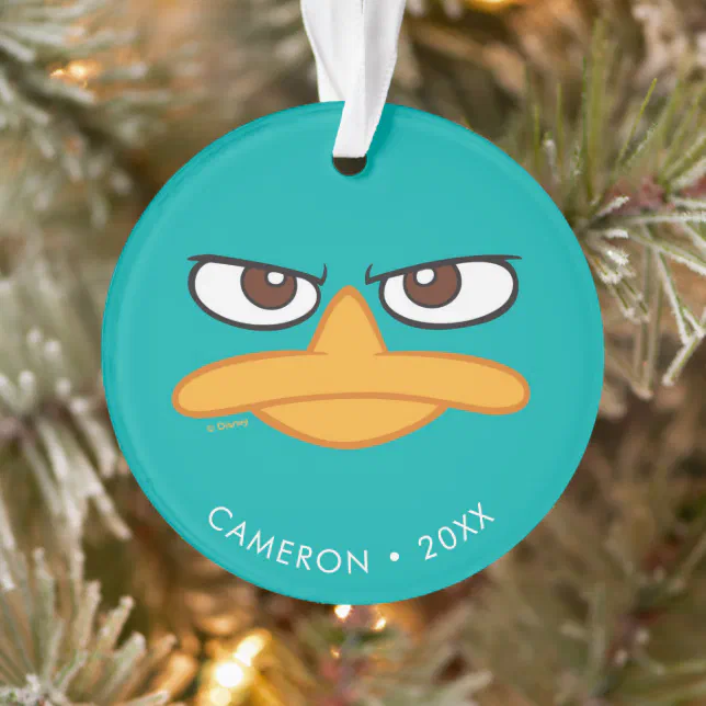 Phineas and Ferb | Agent P Face Ornament | Zazzle