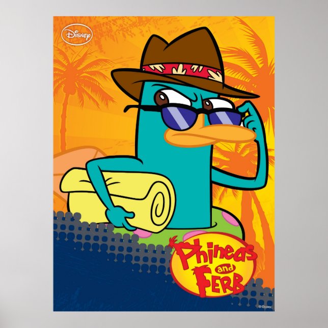Phineas and Ferb - Agent P Sunglasses Poster (Front)