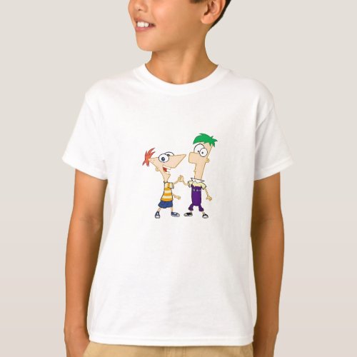 Phineas and Ferb Cartoon kids tshirts 