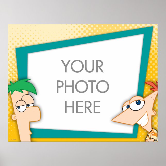 Phineas and Ferb Customizable Poster (Front)