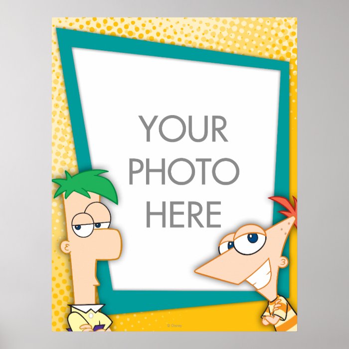 Phineas and Ferb Customizable Print