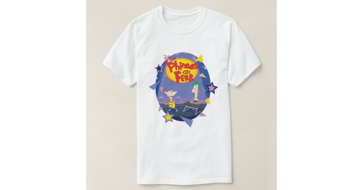 Phineas and Ferb Disney T-Shirt | Zazzle