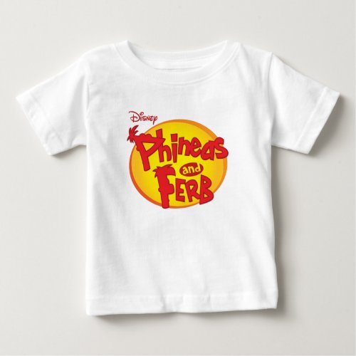 Phineas and Ferb Logo Disney Baby T_Shirt