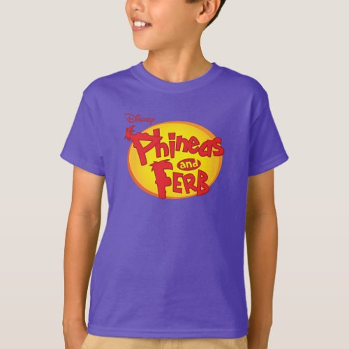 Phineas and Ferb Logo Disney T_Shirt
