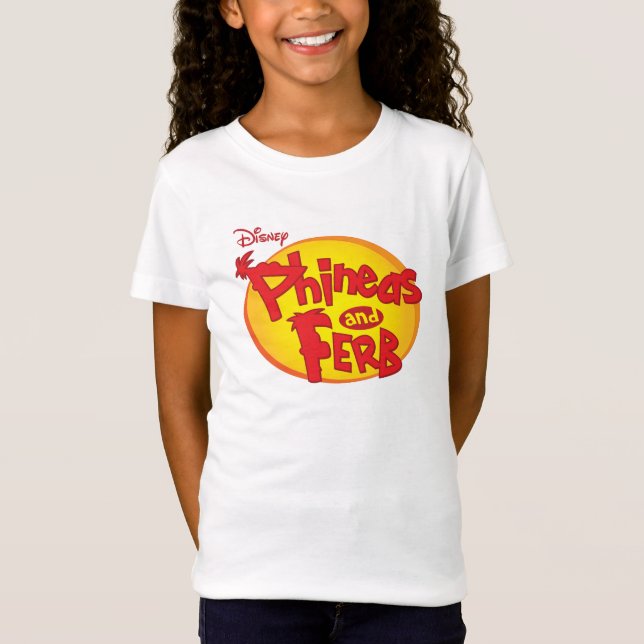 Phineas and Ferb Logo Disney T-Shirt (Front)