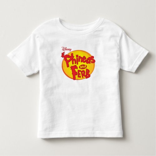 Phineas and Ferb Logo Disney Toddler T_shirt