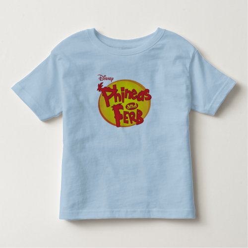 Phineas and Ferb Logo Disney Toddler T_shirt