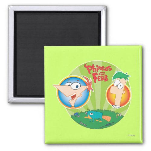 Phineas and Ferb Magnet